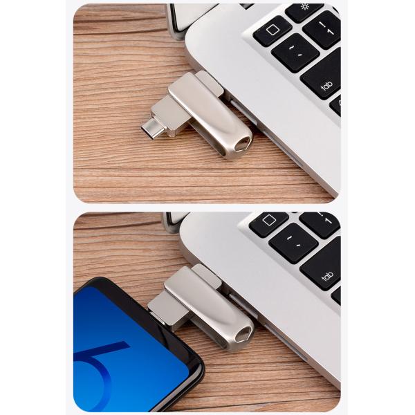 Серебряный Type C USB 3 в одном с разъемом USB 2.0 USB 3.0 и Type C