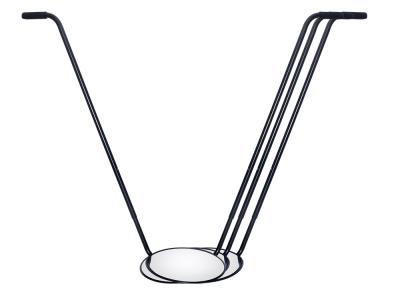 Custom Round Vehicle Inspection Mirror With LED Light 30CM Diameter
