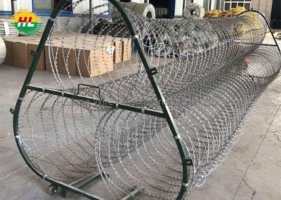 730mm Triple Strand Concertina Wire Heavy Galvanized For Barrier High Security
