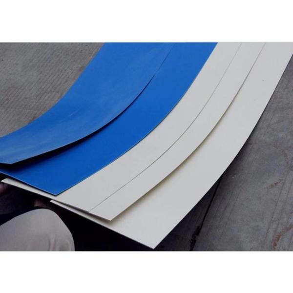 Teja plana impermeable de PVC de 2 mm para edificios industriales
