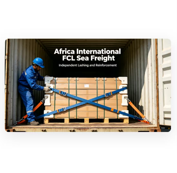 Africa International FCL Sea Freight Shipping , Full Container Load Logistics