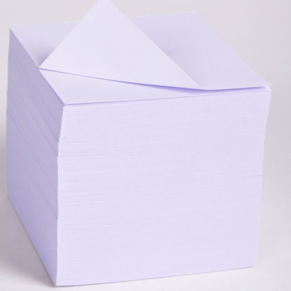 Best-selling factory price 800sheets 85x85mm square shape white office writing pad note