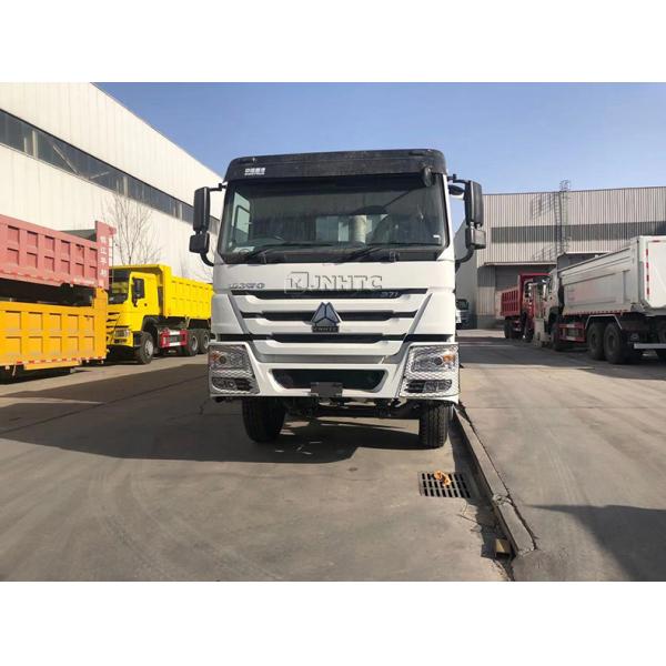 HOWO 8x4 Euro2 371hp Heavy Tipper Trucks With 7.2m Cargo Body