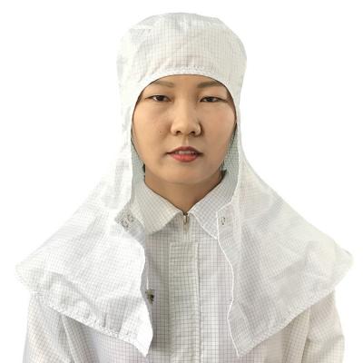 Electrical Food Factory Dustproof Polyester Wholesale OEM Service Cleanroom Industry Anti-Static ESD Safety Shawl Hat