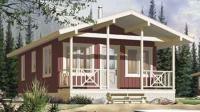 Long Life Prefab Bungalow Homes , Affordable Prefabricated light steel  Homes For Living