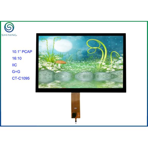 10.1'' IIC PCT / PCAP Projected Capacitive Touch Screen COF Type For Touch