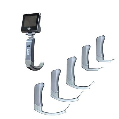 High Definition Screen Stainless Steel Video Laryngoscope 3 Inch 2 Megapixel