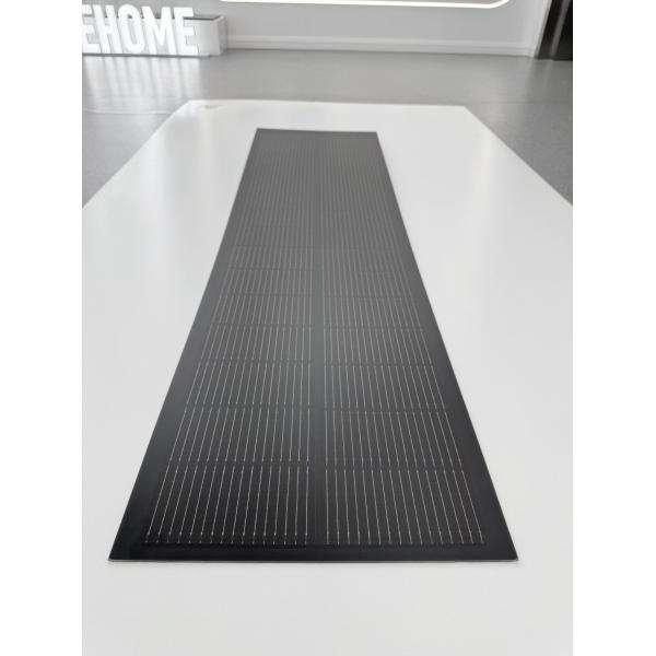 Flexible Solar Panel 100W 150W 160W 180W 200W Semi Full Black Open-Circuit Voltage 10.99V for Durable Photovoltaic Venues