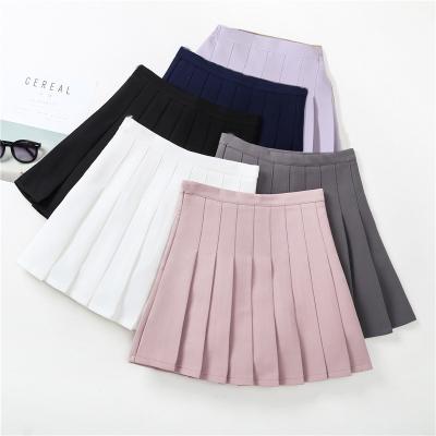 Black Pleated Mini Children'S Beauty Skirts Versatile Princess Style ODM