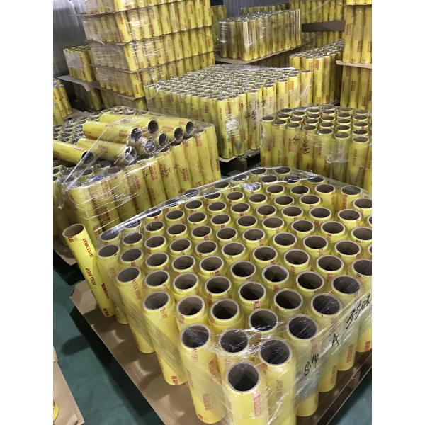 Super Clear Food Grade Stretch Film , Pvc Plastic Wrap For Food Packaging