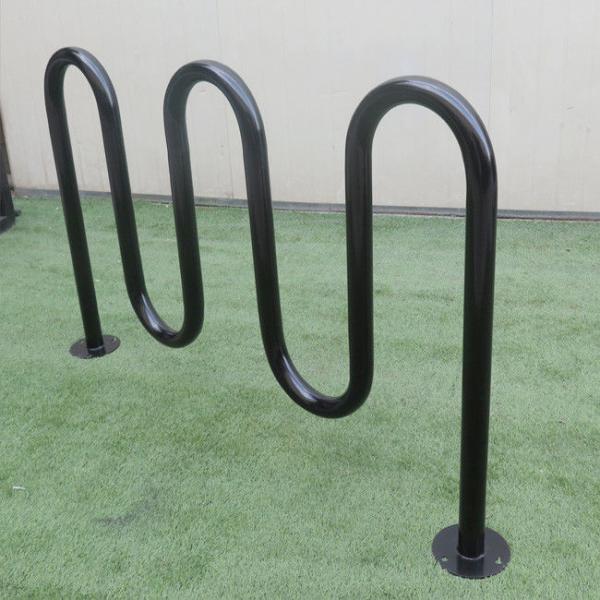 Шкаф велосипеда 60kg обочины общественный изогнутый стальной