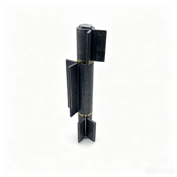 Welding hinge H26503X hinge leaf ringent, with washer or bearing,material:iron, finishing:self color or zinc plating
