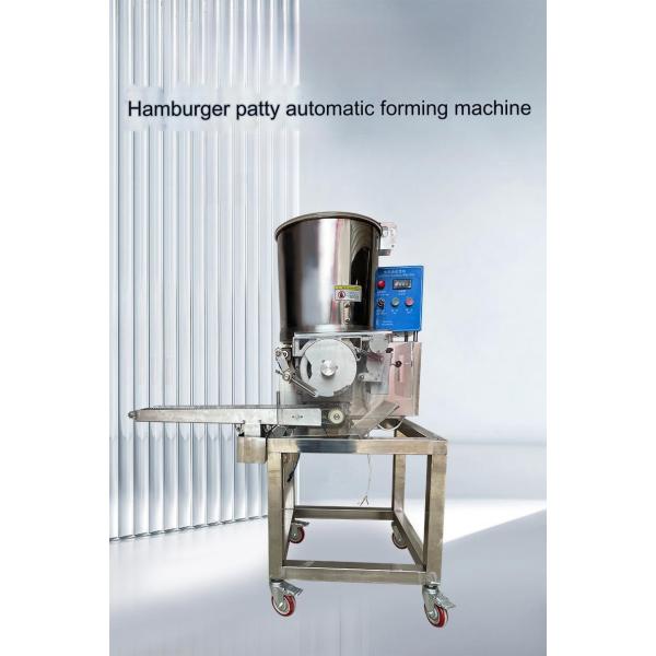 860*600*1400mm Fully Automatic Commercial Burger Patty Machine High Productivity