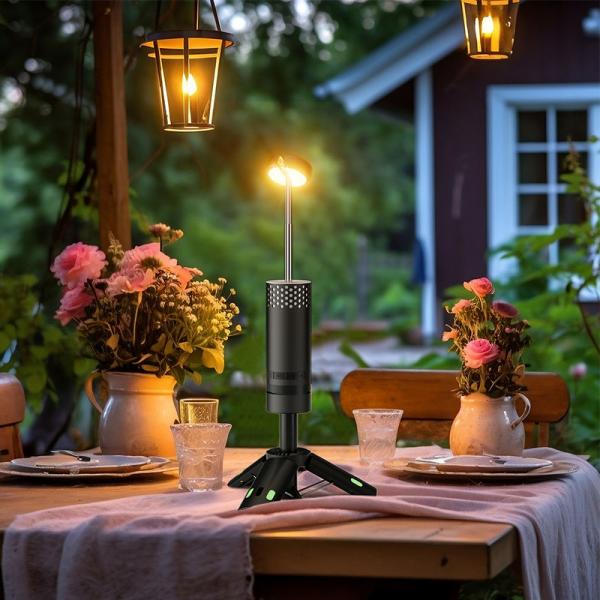 4 Mode LED Rechargeable Telescopic Camping Light Outdoor Emergency Collapsible Camping Lantern