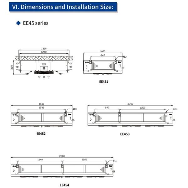 Испаритель холодной комнаты теплообменного аппарата двойного бортового блока воздушного охладителя дуновения коммерчески