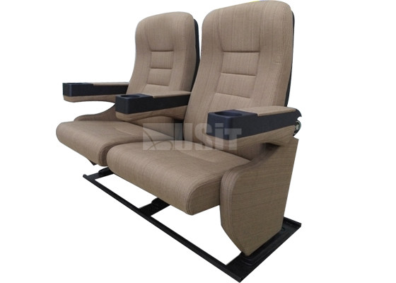 High Back Theater Seating Furniture Chairs Vented Seat Pan Design Commercial Furniture