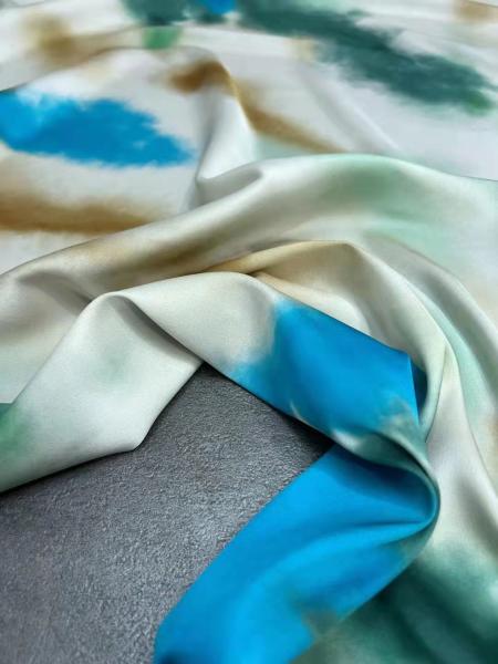 100% Natural Silk-19MM Elastic double Joe Static-free for women Slim design Fashion Dressing and Scarf