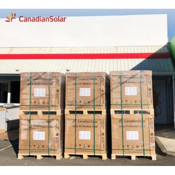 Monocrystalline Silicon Cells 144 Cells Double Glass Bifacial PV Panel CanadianSolar
