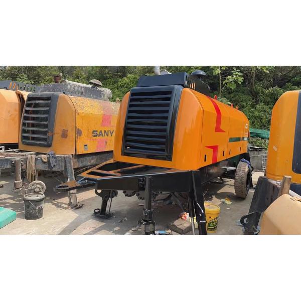 Дизельный электрический используемый трейлер HBT8018C-5D насоса цемента с показателем мощности 186 KW