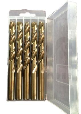 DIN 338  HSS Cobalt (M35) Jobber lenght Drill Bits  with 135 deg split Point --long life