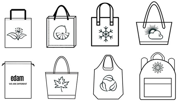 Сумка Тоте 80 ГСМ Эко дружелюбная Ресиклабле, не сплетенное печатание шелковой ширмы цвета сумок Тоте