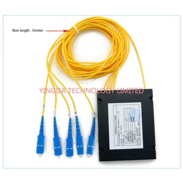 Splitter стекловолокна коробки Platic ABS, плоскостной модуль FC 1.5M Splitter цепи Lightwave