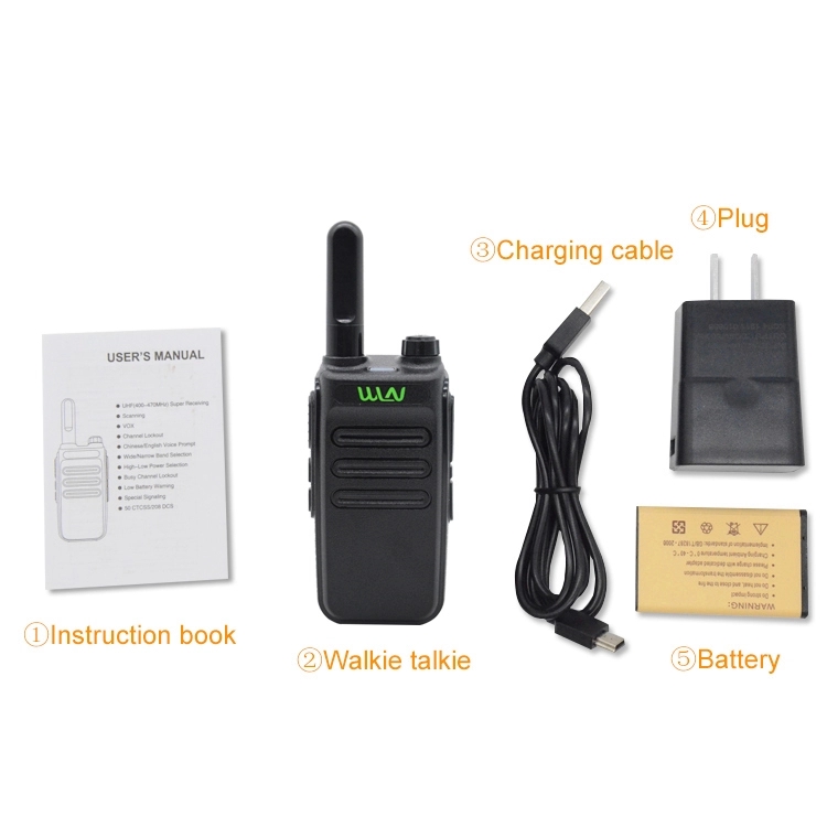 470MHz 2 звуковое кино UHF Handheld Walkie пути C30 1000Mah