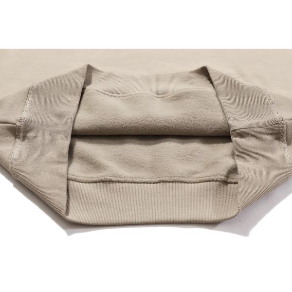 Дизайнер мужчины уличный капустник свитер Crop Top Slim 380g 95% хлопка Half Zip Stand Collar Street Wear капуста