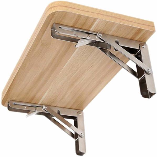Forging Silver Metal Cabinet Shelf Brackets/ Supports for Pantry Organization