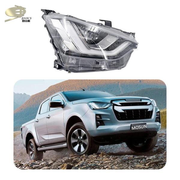 ABS Exterior Body Kits Led Head Light For Isuzu D-Max 2020 2021