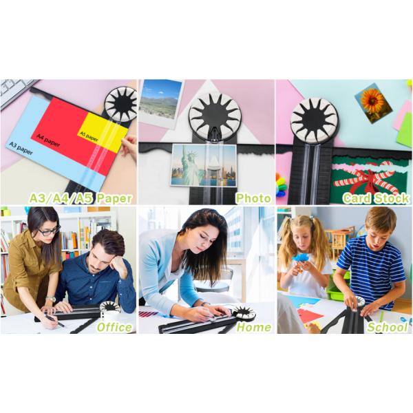 Учебное пособие 12 в 1 мини-бумажный триммер безопасный ABS многофункциональный инструмент для детей