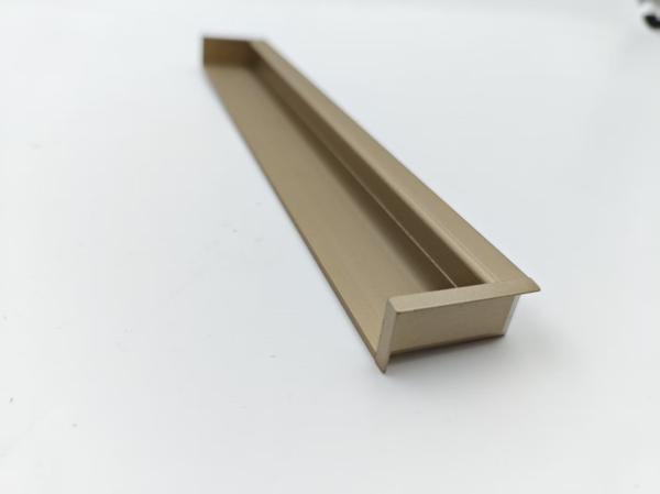 Tiradores ocultos de aluminio para cajones, armarios de cocina y armarios, manijas invisibles