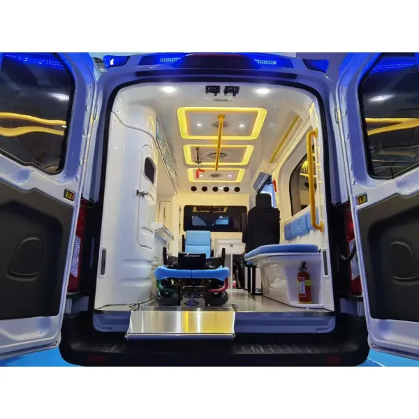 Chasis 4X4 Euro 6 Ambulance Negative Pressure Rescue Ambulance Mobile Medical Bus Mobile Clinic Truck