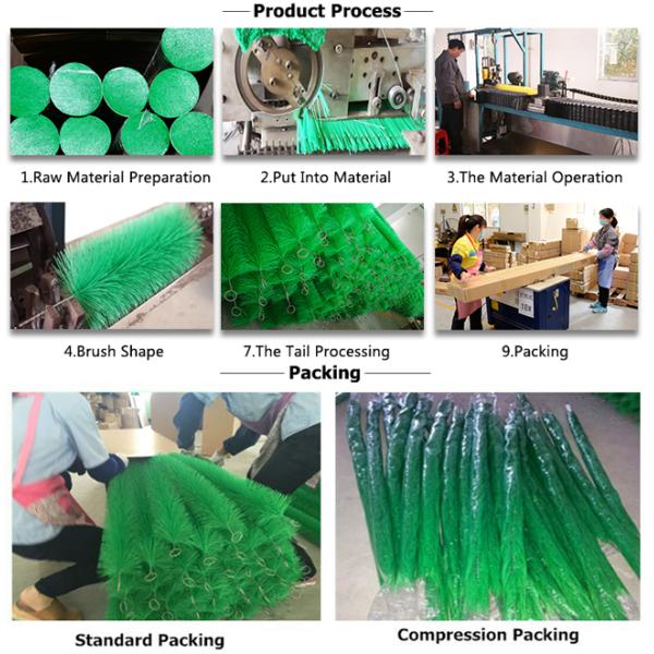 Гибкая щетка склонности сточной канавы провода нержавеющей стали для предохранения от сточной канавы