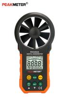 Metro ambiental de la velocidad del viento del anemómetro del PDA del volumen de aire del metro de Digitaces