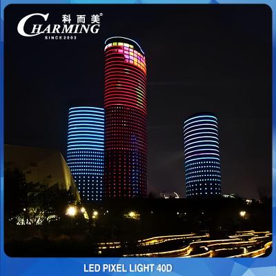 Luz colorida do ponto do diodo emissor de luz SMD3535 40D que constrói a decoração da parede exterior