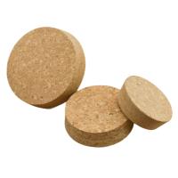 Tarros naturales aglomerados de la botella de vidrio de Cork Stopper Lid For Sealing
