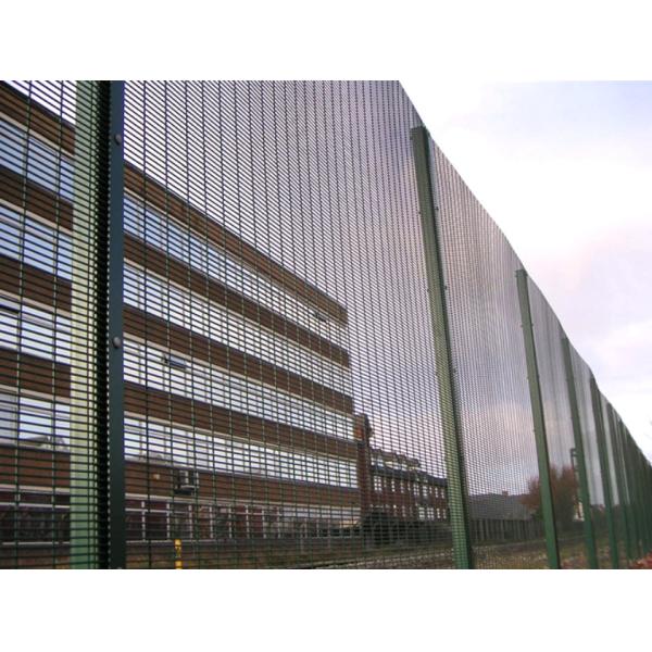 Galvanized Anti Climb Prison 358 Security Fencing 1/2 X 3 Inch 8 Gauge