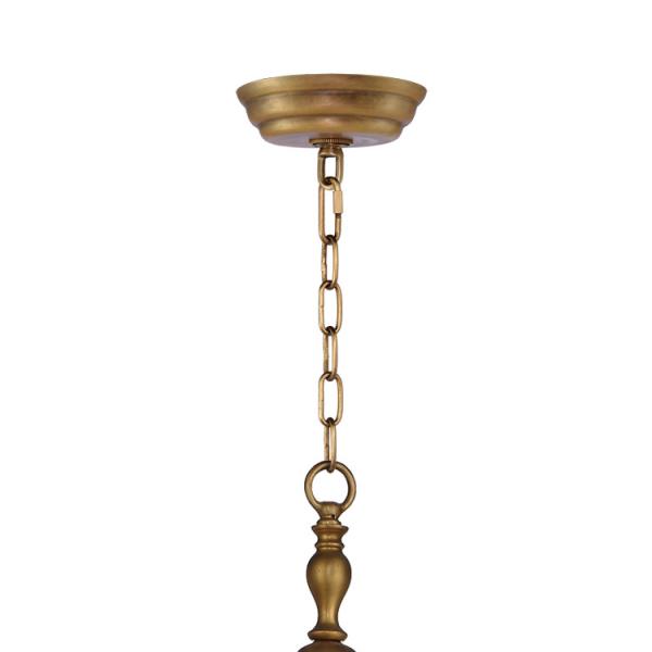 Antique brass lantern chandelier for indoor home Decoration (WH-PC-21)