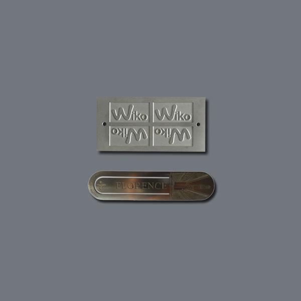 Etiquetas/placas de identificación de aluminio de metal personalizadas al por mayor