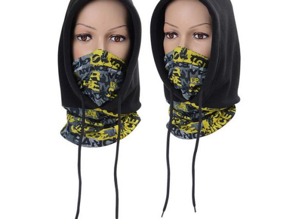 Modern Style  Black Balaclava Face Mask , Black Hat Soft Touch Skull Balaclava Face Mask