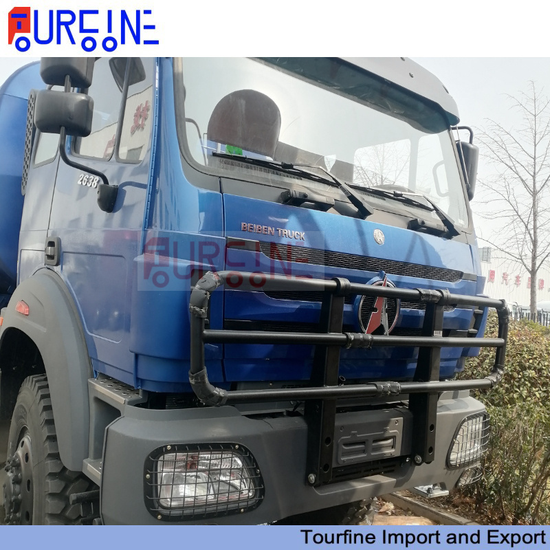 BEIBEN NG80 6X6 Heavy Duty Cargo Truck Chassis 30-40 Ton With 420HP Diesel Engine