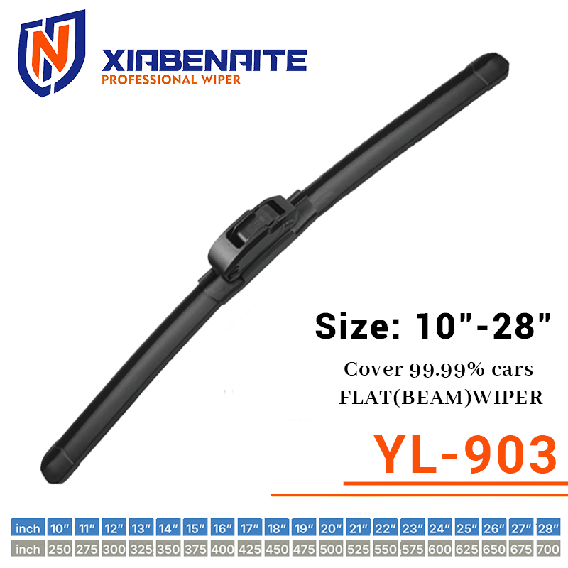 Carbon Steel Boneless Wipers Durability Windscreen Wipers Online