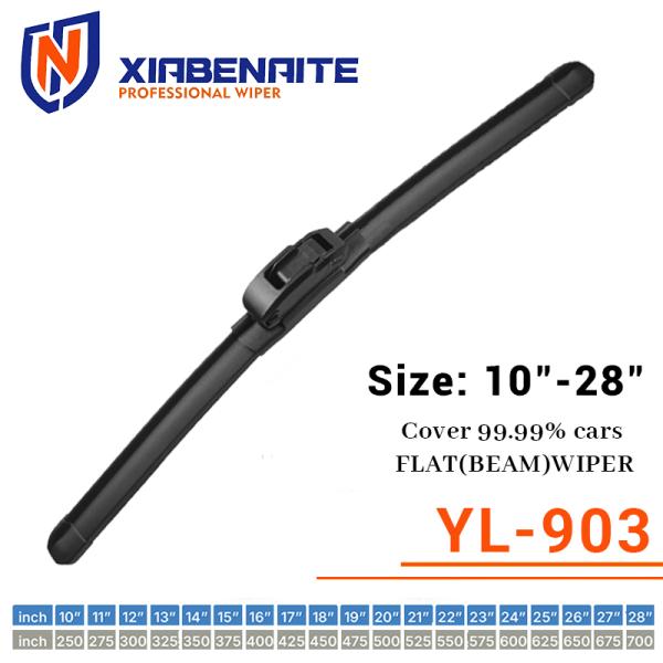 Carbon Steel Boneless Wipers Durability Windscreen Wipers Online
