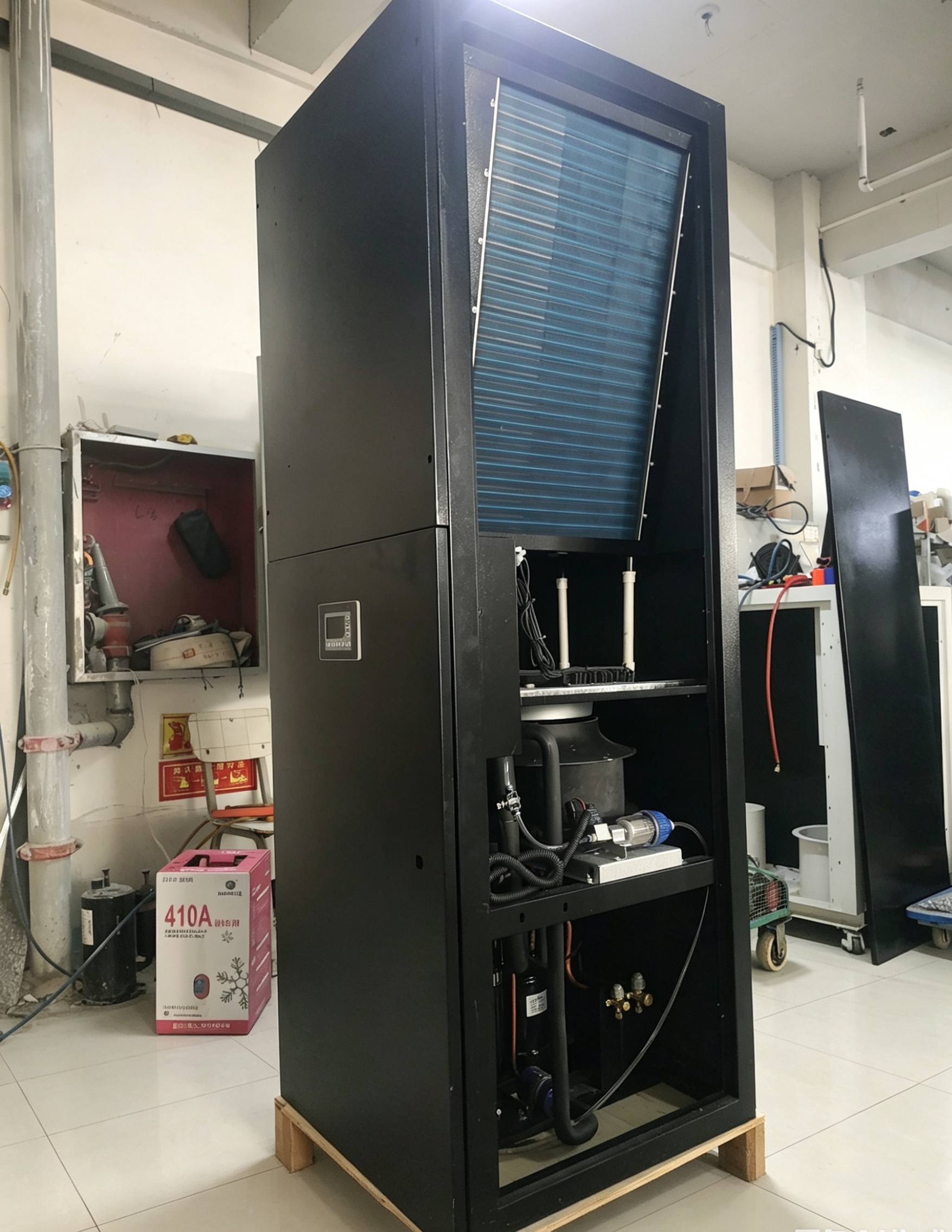 12.8kW Small Room Precision Air Conditioner Constant Temp Humidity CRAC Unit For Edge Server Room