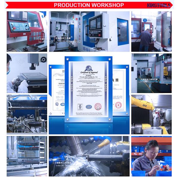 10pcs Carburo de tungsteno Burr Set 6mm 1/4 de la base doble corte para madera de metal