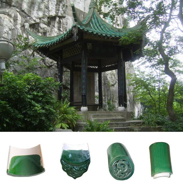 Celadon Oriental telhados resistentes ao congelamento e degelo SGS artesanal