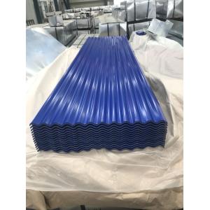 Гальванизированный покрытый цветом лист плиты гофрировал стальной утюг Gi настилая крышу 275g/㎡