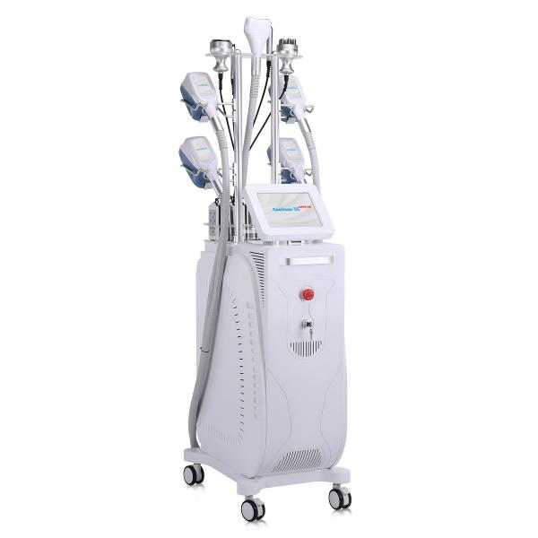 360 Cooltech Fat Freezing Cavitation Lipolaser Machine With 5 Handle