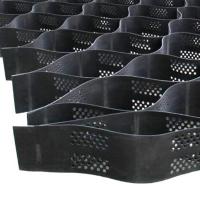 Géocellulés en PEHD plastique en nid d'abeille texturé en grès perforé géocellulés 100-445 mm